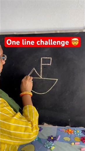 One Line Drawing Challenge! Can You Do It?5