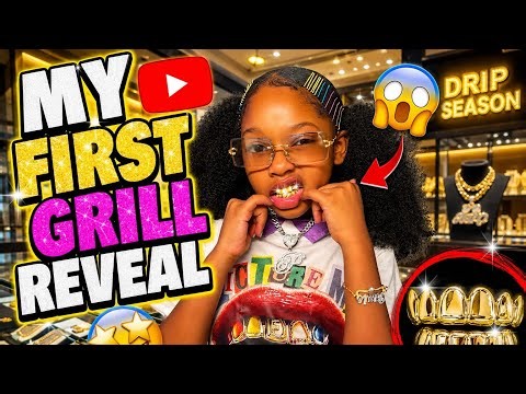 My Daughter Gets Her First Grillz 😳💎 Her Reaction Is Priceless! 🔥