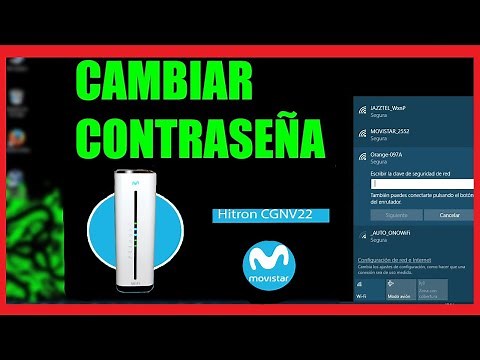 👉☎️Como Cambiar Mi Contraseña Wifi en Router HITRON De Movistar🖥️💻 FACIL🚀