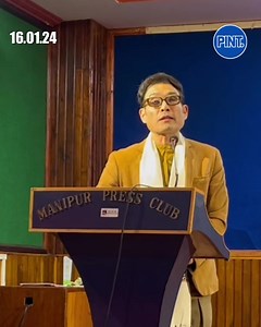 Famous actor Gurumayum Bonny stressed the significance of employing our Meitei script in book writing, underscoring the imperative to bolster the language. This viewpoint was conveyed during the felicitation program for Dr. N. Shreth Chongtham's book "Paara Taara." #manipurnews #manipur | NewsPint