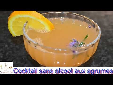 Cocktail sans alcool aux agrumes - Comment faire des cocktails facilement ?
