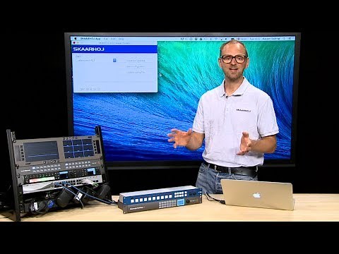 LEGACY - C90R Demonstration with MultiView16 from Blackmagic Design