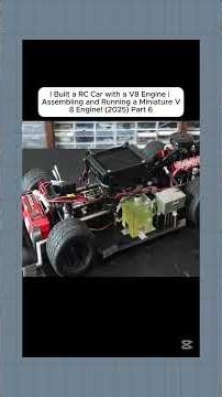 Full build video in bio! This RC V8 is insane 🤯