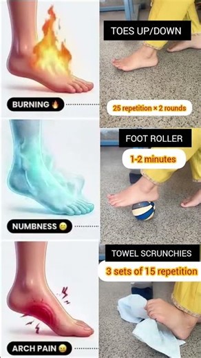 Do you feel Burning or Numbness in your feet?| #physiotherapist