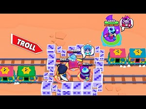 HYPERCHARGE & PRO GADGET TROLL NOOB PIERCE TEAM 🤣 Brawl Stars 2025 Funny Moments, Fails ep.1905