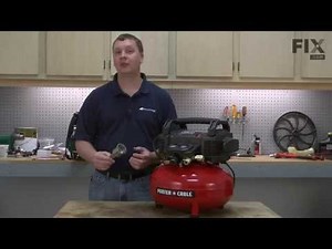 Porter Cable Compressor Repair - How to replace the Connecting Rod