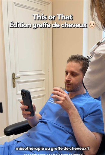 Greffe de cheveux ou mésothérapie ? #greffedecheveux #greffe #mesotherapie #fue #paris