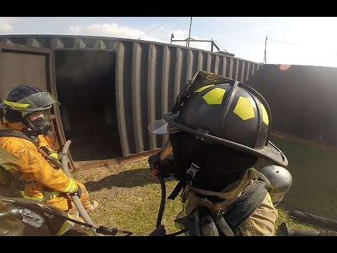 Firefighter training at LSU