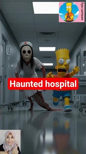 Haunted hospital #simpsons #thesimpsons #shorts