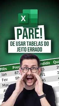 How to create tables in Excel the right way.