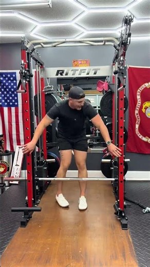The RitFit M1 2.0 Pro Smith Machine cable system lets you do movements you can’t replicate with free