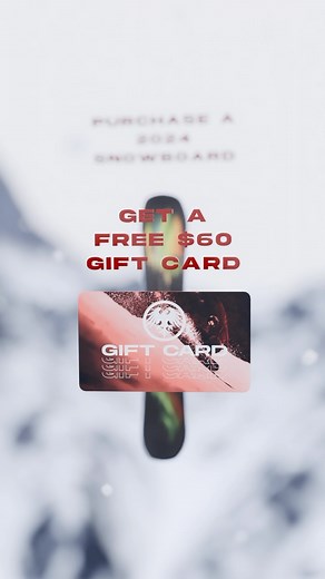 ʟᴀꜱᴛ ᴄʜᴀɴᴄᴇ! 🏂 Final day to receive a FREE $60 gift card with your 2024 Snowboard purchase. Built on durability and innovation, experience what it’s like to be apart of the Never Summer family this season. Featured Board: Proto FR | Never Summer Industries