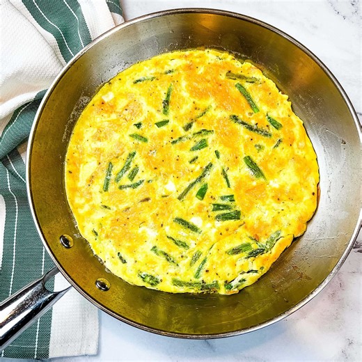 Asparagus frittata