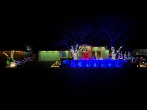 Synchronized Christmas Lights Song