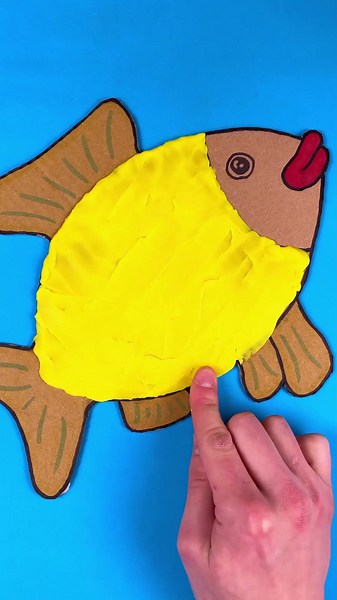 🎣 Let’s CREATE Adorable Fishes Together! 🐠✨ #CraftFun #Kids