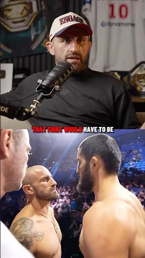 Volk says his favorite fight was the first Islam fight 🎯🔥