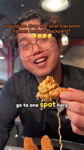 Comment RAMEN if we should add this to the menu, if this hits 200 comments we make it official 👀🍜🧀🔥