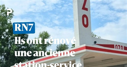 En vidéo. RN7 : ils ont rénové une ancienne station-service au Coteau