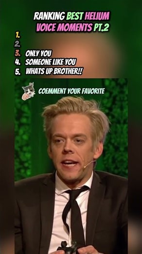 Ranking Best Helium voice moments pt.2!!😱#shorts