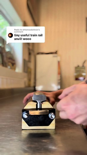 Replying to @ohtomasdattrain EXACTLY! #anvil #jewellerymaking