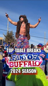 The best Bills Mafia table breaks from 2024 NFL season with Fans of Buffalo #bills #nfl #reels | The Bills Bunker