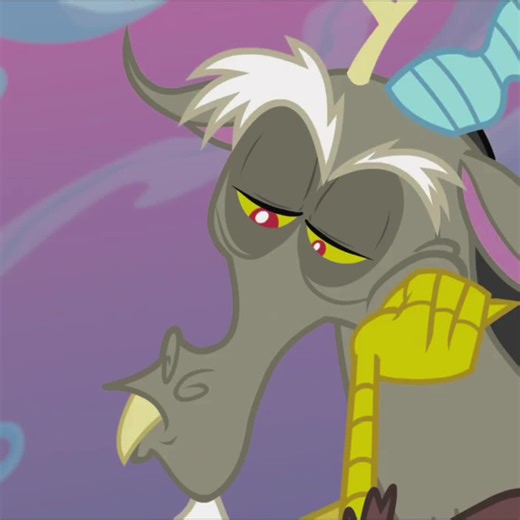 If you look carefully, you can see that Disort is angry. #mlpedits #raritymlp #applejackmlp #pinkiepiemlp #twilightedits #fluttershymlp #rainbowdashmlp #starlightglimmer #sunsetshimmer #discordmlp