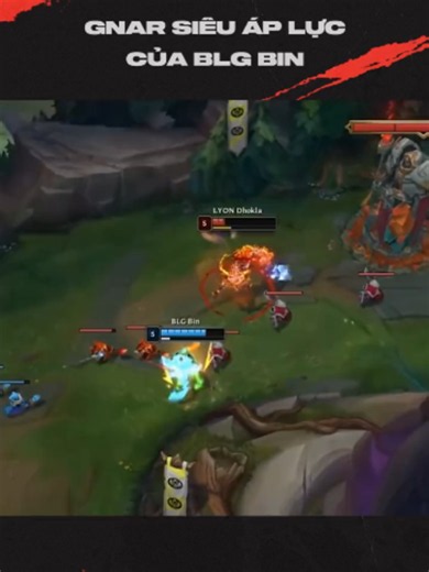 Gnar siêu áp lực của Bin #gamingontiktok #leaguetok #msi2026 | league