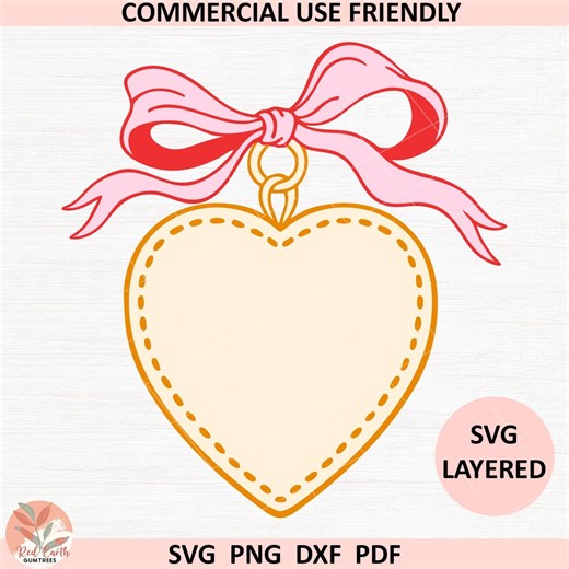 Coquette Heart Locket SVG Png,locket Monogram Frame Png,preppy Valentines Bow Coquette Clipart,trendy Cottagecore Coquette Open Heart Locket - Etsy