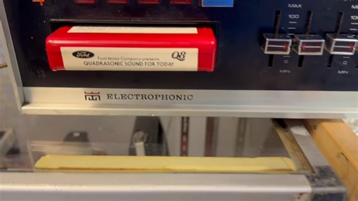 17K views · 241 reactions | Probably the most unusual version of the Star Wars theme song you’ve ever heard. In the late 70s Ford Motor Company came out with a quadraphonic eight track tape of various different music styles to demonstrate the quadraphonic stereo system in their cars. I came across this tape and tried it out in this working quadraphonic eight track receiver. Definitely was a strange time…... #jbsanalog #quadraphonic #vintagestereo | JB's Analog | Facebook