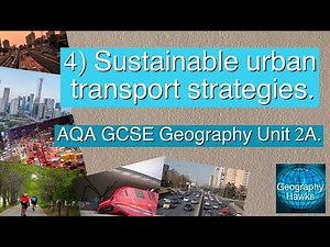 4) Sustainable urban transport strategies. Powered by ‪@GeographyHawks‬