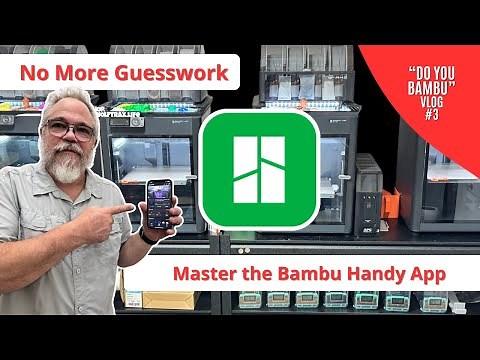 Essential Bambu Handy App Tutorial | Settings, Functions & Tips for Bambu Lab Printers