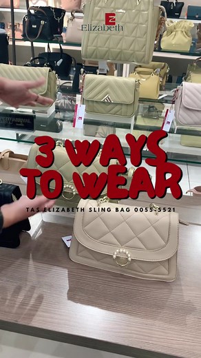 3 Cara Styling Sling Bag Elizabeth | Tutorial & Review
