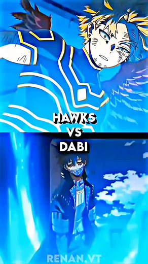 Hawks vs Dabi: Battle Edits in My Hero Academia