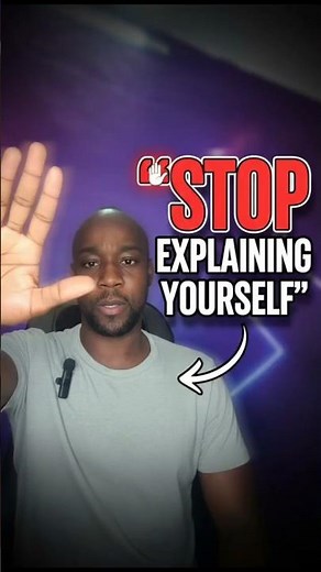 Stop Explaining Yourself — RealTalk60 🔥 (Motivation)