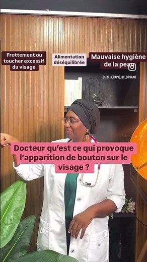 Qu’est-ce qui provoque l’apparition des boutons sur le visage