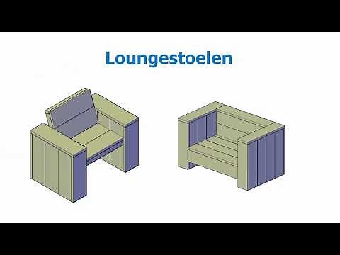 Houten stoel maken: De verschillende stoelen die je zelf kunt maken | Stoel bouwtekening