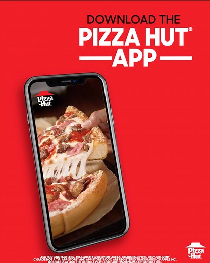 1.5K reactions · 128 shares | The Pizza Hut App: your new favorite way to go contactless. | Pizza Hut | Facebook