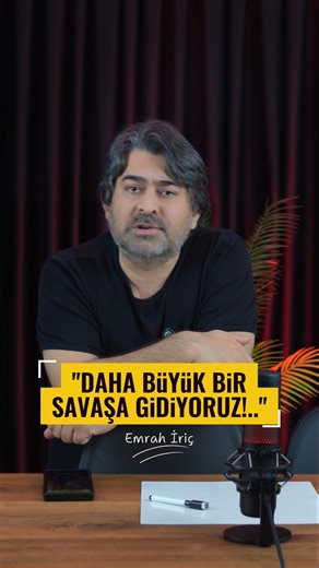 Hakan Fidan: Daha büyük bir savaşa doğru gidiyoruz...