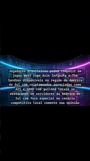 Jogadores brasileiros podem competir em