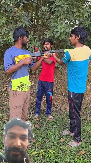This Gun war Between 3 Brothers is pure comedy 🤣💥🔫#shorts