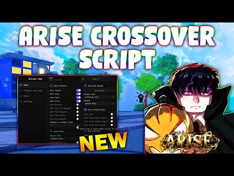 *NEW* Arise Crossover Script (PASTEBIN 2025) ( AUTOFARM, AUTO ARISE, AUTO DESTROY)