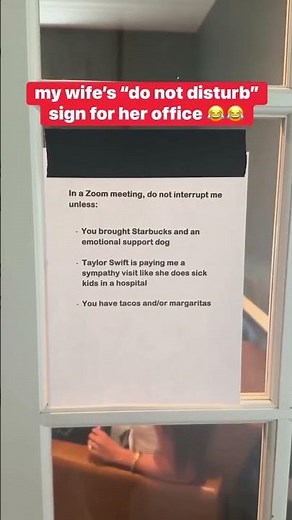best "do not disturb" sign ever 😂