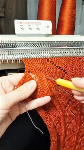 Amazing Hand Knitting Process #handknitting #handknittingmachine