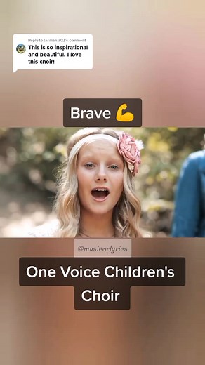 One Voice Children's Choir Brave Cover ft. Sara Bareilles
