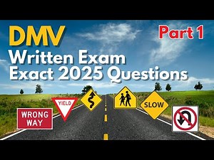 Pass Your DMV Written Exam With These Exact Questions: Part 1