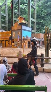 Nonton pertunjukan cowboy di taman safari #tamansafari