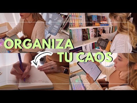 I needed to bring order to my reading life 🍂 (I organize ideas, readings and projects)