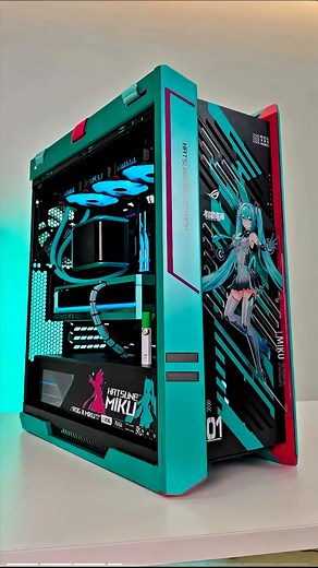 3.8K views · 31 reactions | Dive into the details of this stunning custom liquid-cooled PC! Featuring a transparent chassis and vibrant pink coolant, this build is designed for both extreme performance and striking aesthetics. Every component meticulously chosen to create a truly unique gaming or workstation experience. What do you think of the custom loop? #PCBuild #CustomPC #LiquidCooling #GamingSetup #TechEnthusiast #watercooledchiller | PC build | Facebook