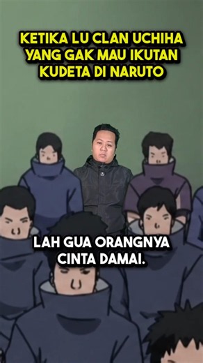 When You're an Uchiha Clan Member Who Doesn't Want to Participate in the Coup in Naruto 💀