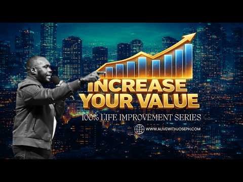 19 APRIL | ALIVE SUNDAY SERVICE | INCREASE YOUR VALUE | PS. JOSEPH